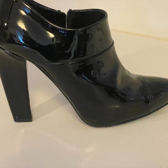 Prada black patent leather booties size 39 (8 - 8 1/2 US) - Picture 2 of 7